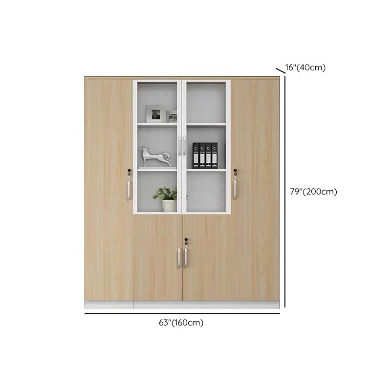 Contemporary File Cabinet Vertical Engineered Wood Filing Cabinet