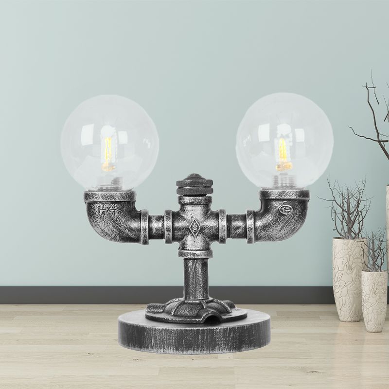 Lampe de bureau rond industrielle 2/3