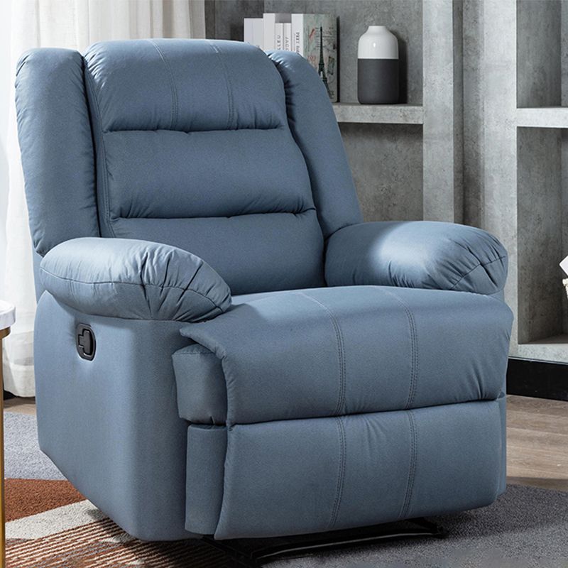 Contemporary Recliner Chair Metal Frame Standard Recliner with Independent Foot