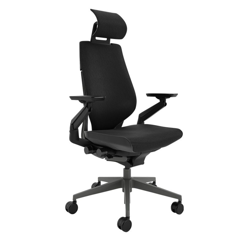 Modern Swivel Chair Adjustable Seat Height Ergonomic Office Chair with Wheels