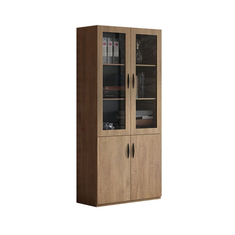 Medieval Modern File Cabinet Wooden Frame Vertical File Cabinet