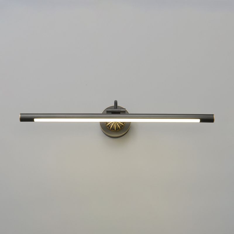 Lineaire metalen wandwandcontract Moderne stijl 1-licht spiegel Wandbevestiging Licht