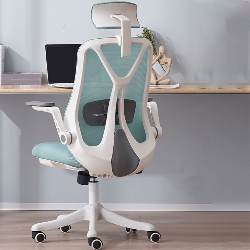 Removable Arms Office Chair Tilt Mechanism No Distressing Slide Chair with Wheels