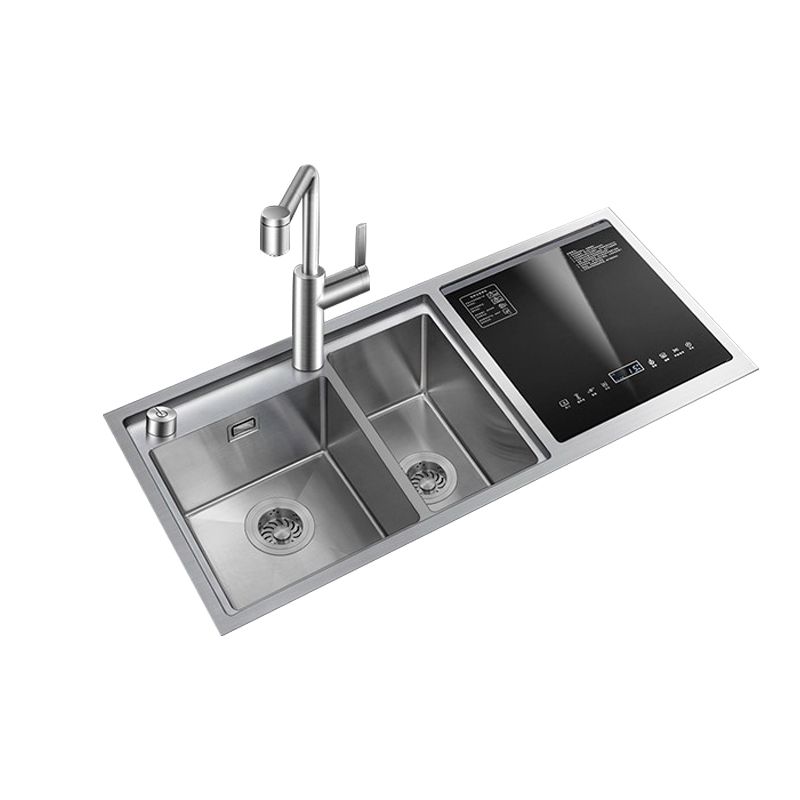 Classic Rectangle Sink Stainless Steel Drop-In Friction Resistant Sink for Kitchen