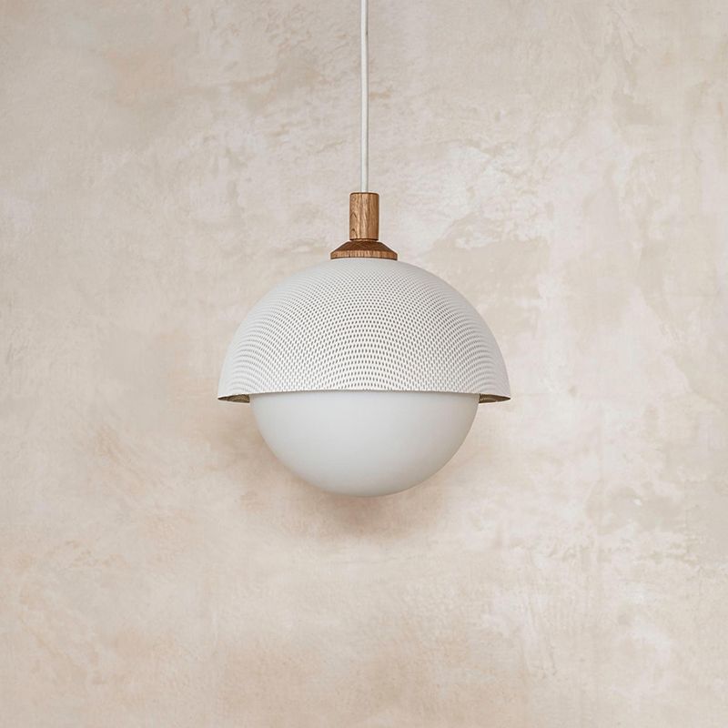 Modern Style Glass Ball Hanging Light Household Pendent Lighting Fixture