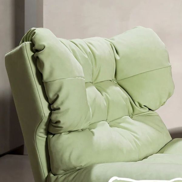 Contemporary Recliner Chair Swivel Base Fabric Indoor Solid Color Standard Recliner