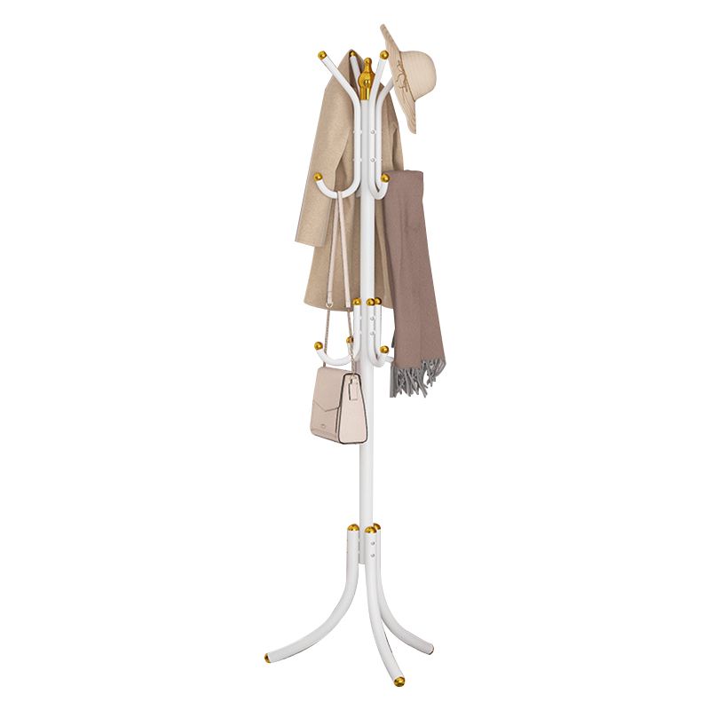 Modern Entryway Kit Metal Hooks Included Free Standing Hall Stand Coat Hanger