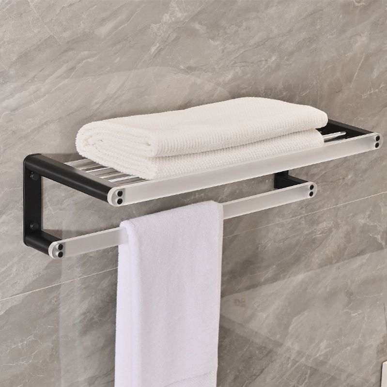 Metal and Acrylic Bathroom Accessory as Individual or as a Set in Black