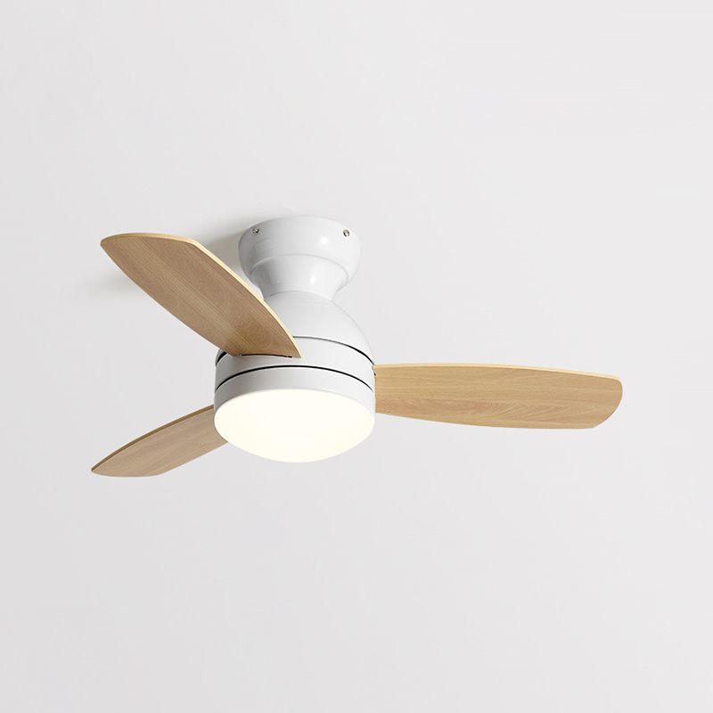 1 Light Ceiling Fan Lamp Modern Style Metal Ceiling Fan Lighting for Children's Room