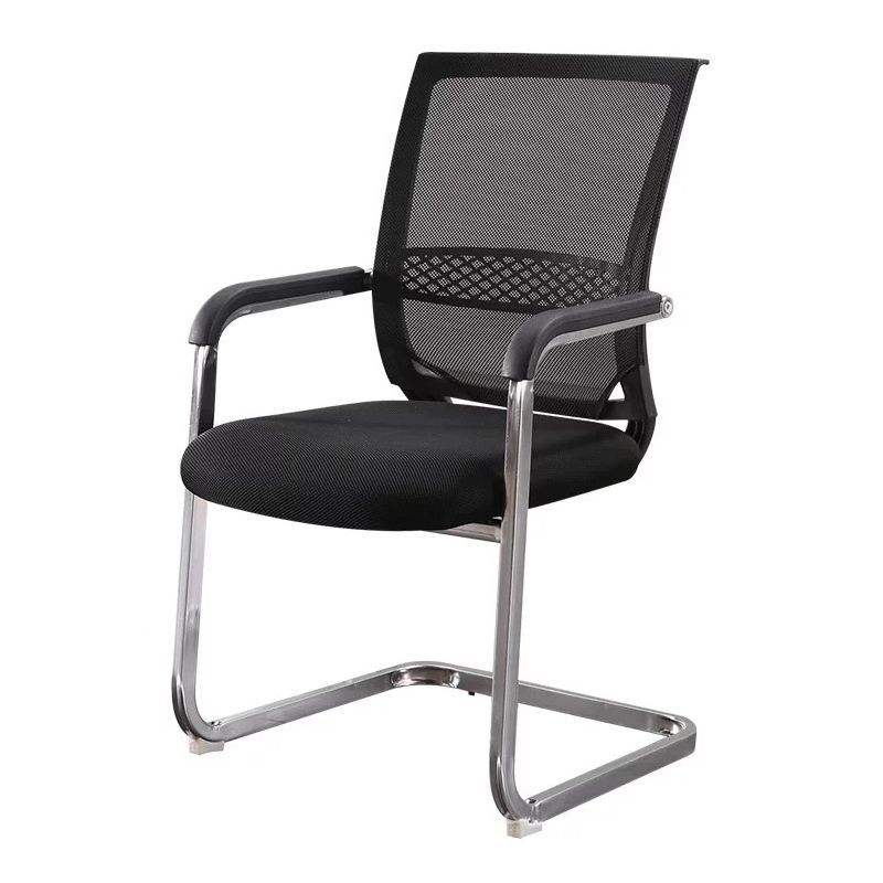 Steel Modern Fixed Arms Office Chair Lumbar Support Office Chair