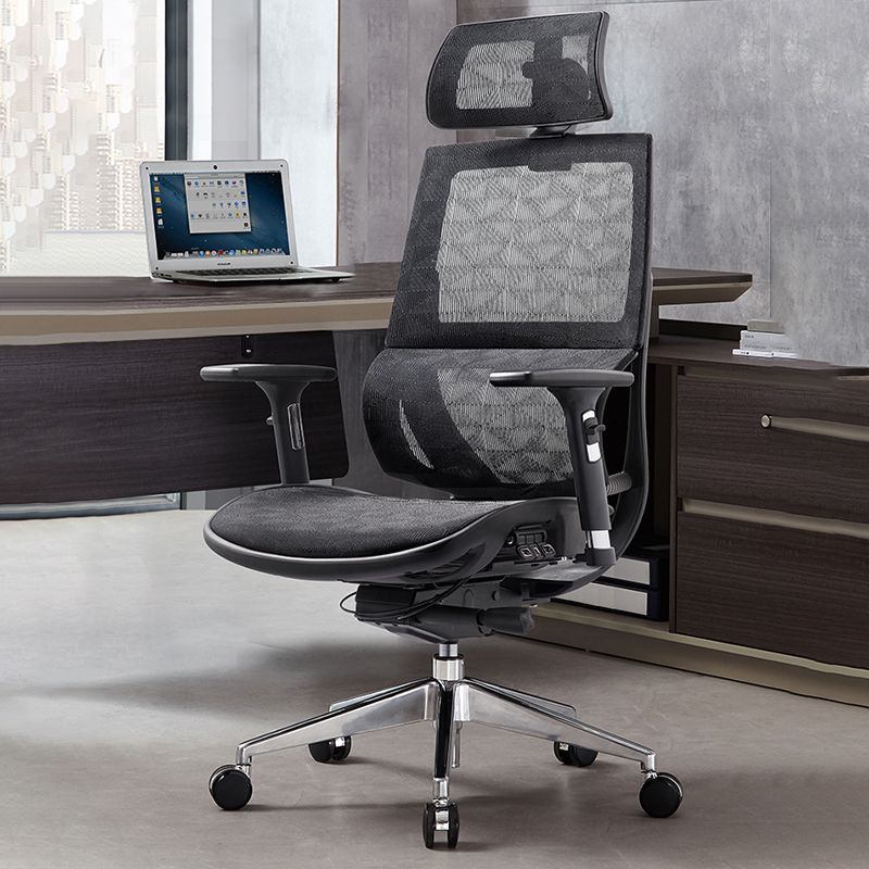 Removable Arms Desk Chair Modern Ergonomic Chair with Breathable Back