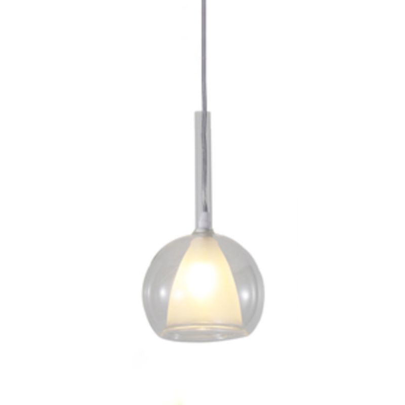 Glass Hanging Pendant Light Modern Style Suspension Pendant Light for Dining Room