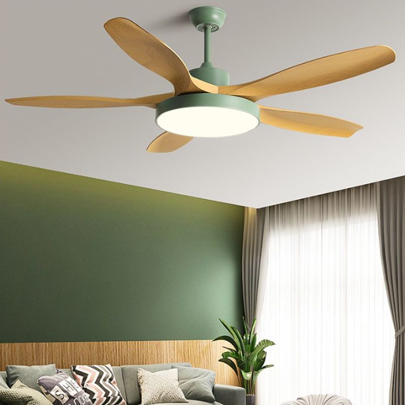 Modern Ceiling Fan Light Fixture Simple LED Ceiling Lamp for Bedroom