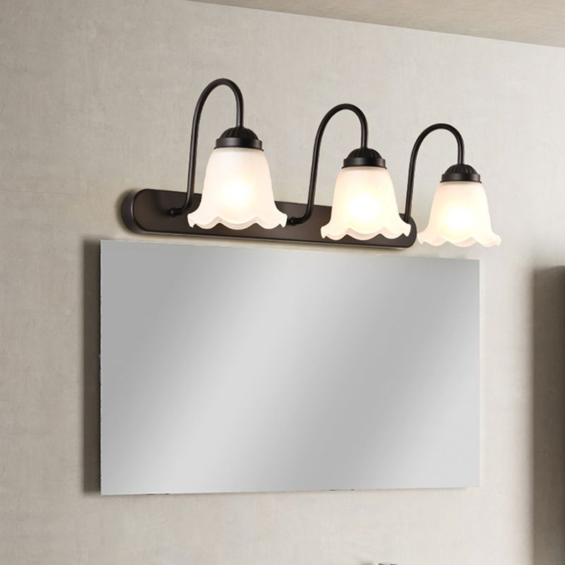 Modern Style Geometric Wall Lamps Glass Multi-Light Vanity Lighting Ideas