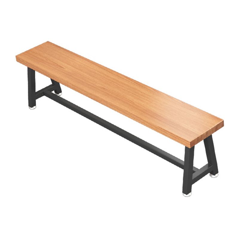 11.7-inch W Modern Entryway Bench Solid Wood Rectangle Seating Bench