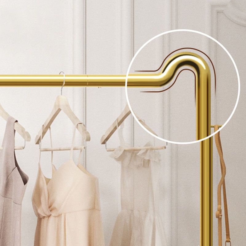 Luxury Metallic Coat Hanger Free Standing Cat Ear Shape Coat Rack for Living Room