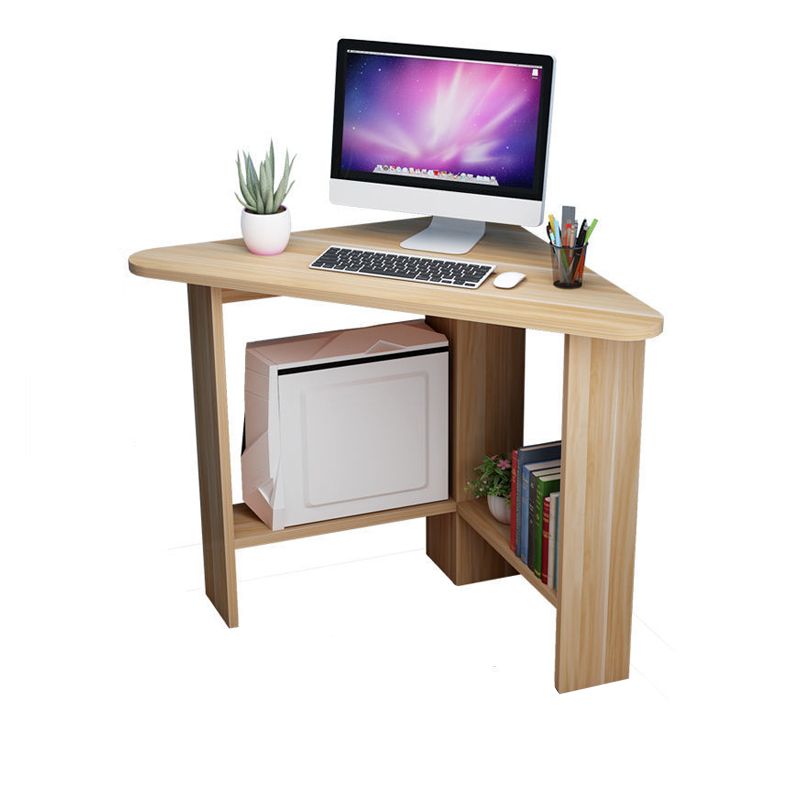 29-Inch Modern & Contemporary Writing Desk Bedroom Pedestal Wood Corner Desk