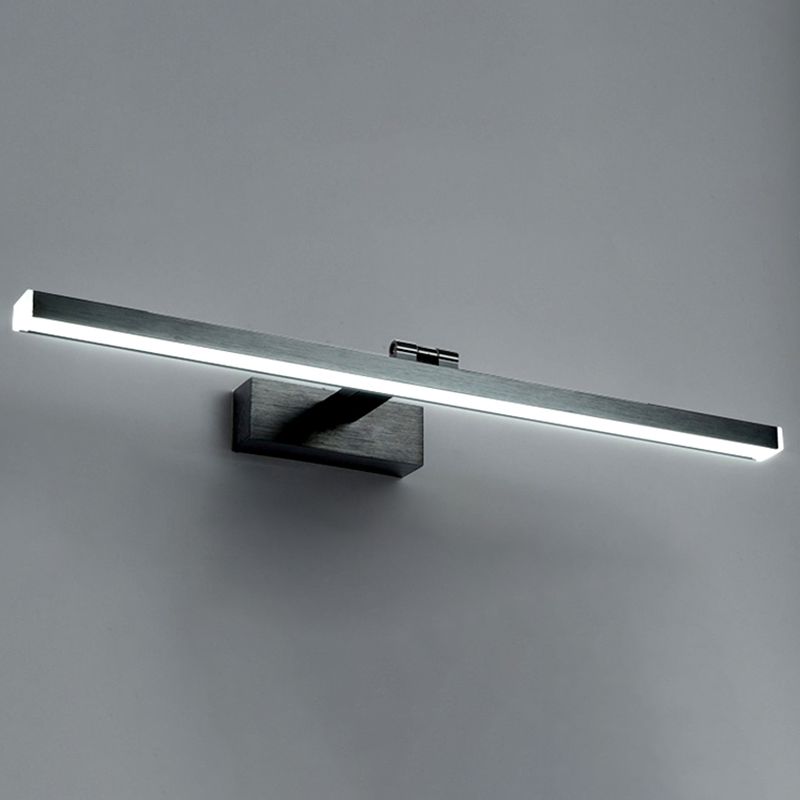 1-Light Linear Vanity Wall Lights Modern Style Metal Vanity Mirror Lights