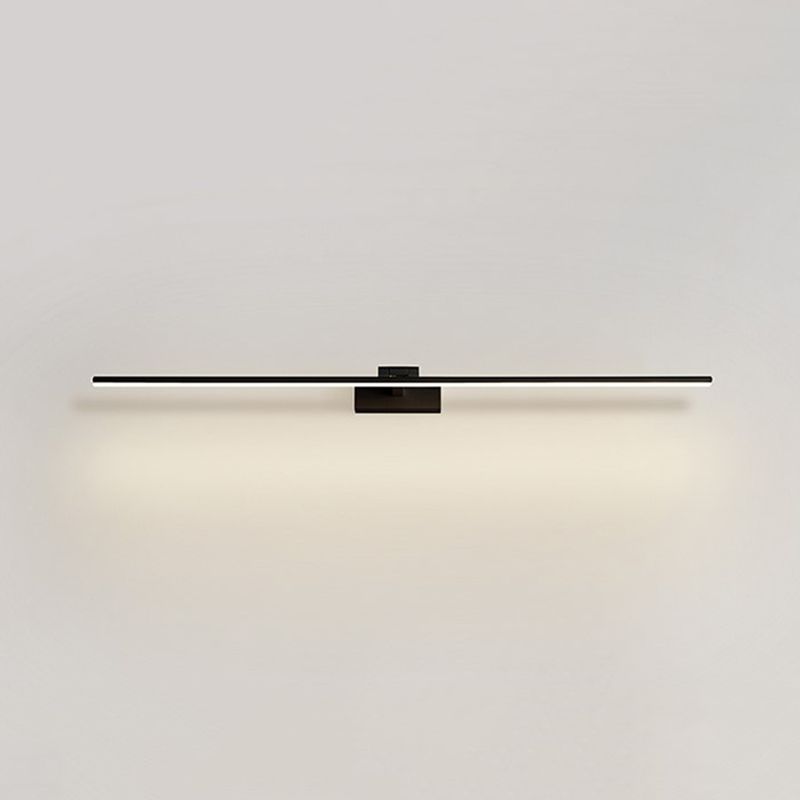 Moderne minimalistische LED -Wandleuchte Aluminium Lineare Wandlampe mit Silikonschatten