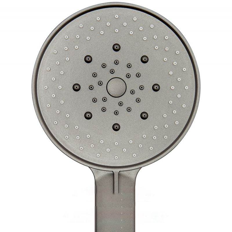 Plastic Hand Shower Round Handheld Shower Head with Adjustable Spray Pattern