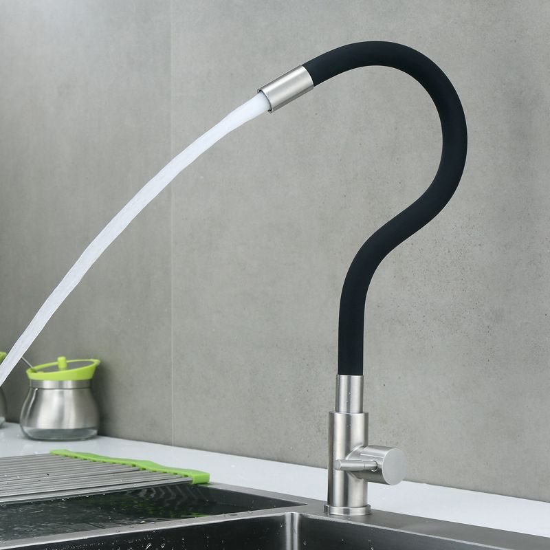 Modern 1-Handle Faucets Touchless with Water Dispenser Standard Kitchen Faucets