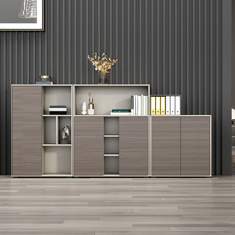 Scandinavian Vertical Filing Cabinet Wood Storage Filing Cabinet for Home Office