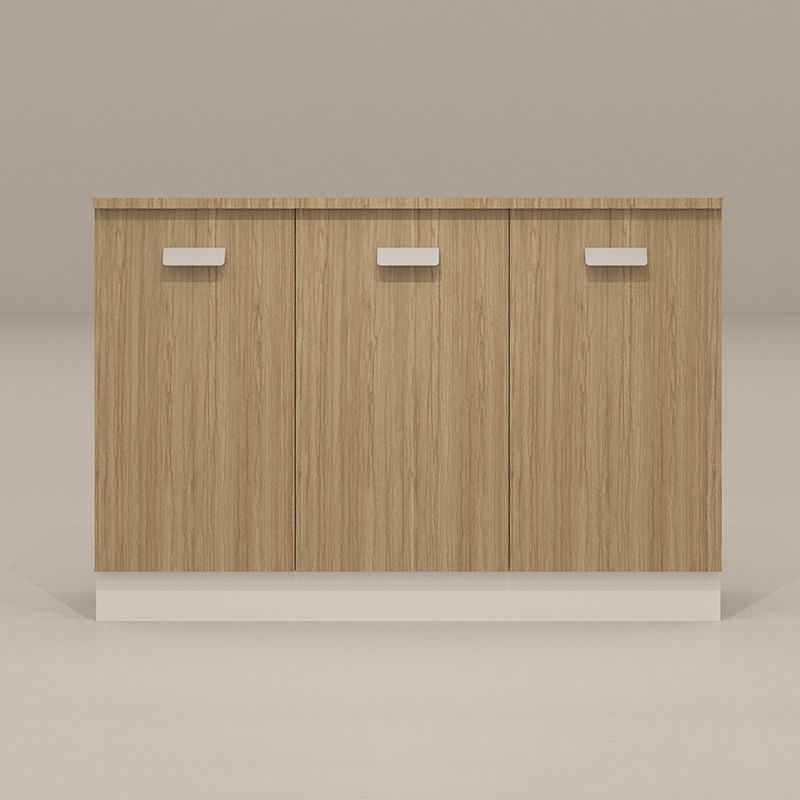 Nordic Style File Cabinets Solid Wood Solid Color Horizontal File Cabinet Office