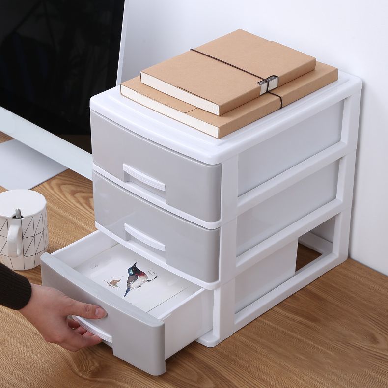 Filing Cabinet Drawers Vertical Plastic Filing Cabinet for Home and Office