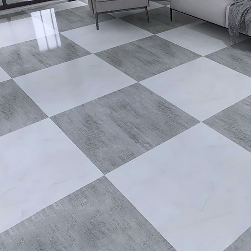 Modern Indoor Vinyl Flooring Marble Print Square PVC Vinyl Flooring