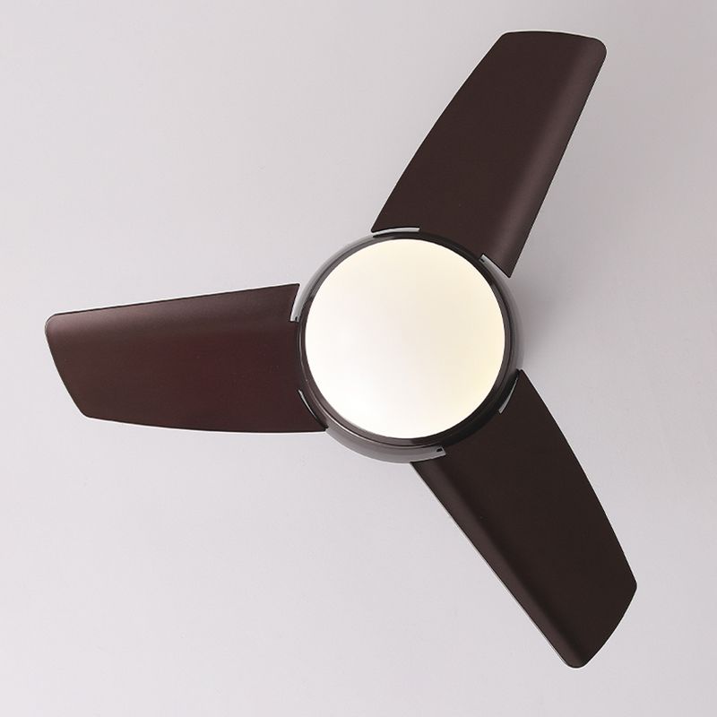 1 Light Ceiling Fan Light Modern Style Metal Ceiling Fan Light for Children's Room