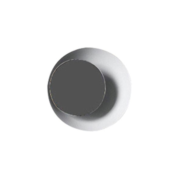 Circle SCONCE LICHT MACARON METAL BLACK/GRIJS/ROZE LED LED WANDEL MOUNT LIMPTE BEMIDING, 10 "/13" DIA