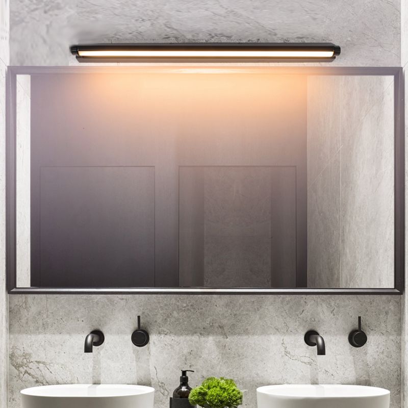 Luz de espejo de maquillaje de estilo moderno lámpara de tocador de tocador LED simple para baño de baño