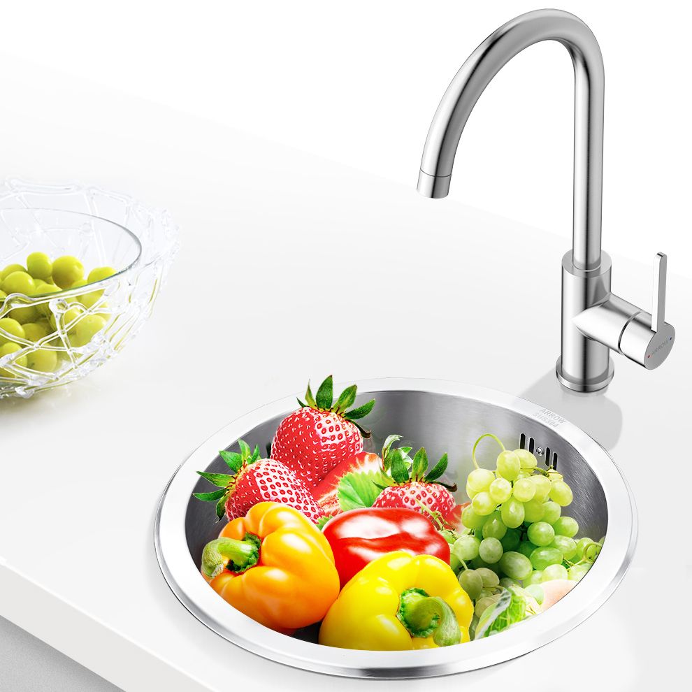 Modern Style Kitchen Sink Stainless Steel Corrosion Resistant Kitchen Sink