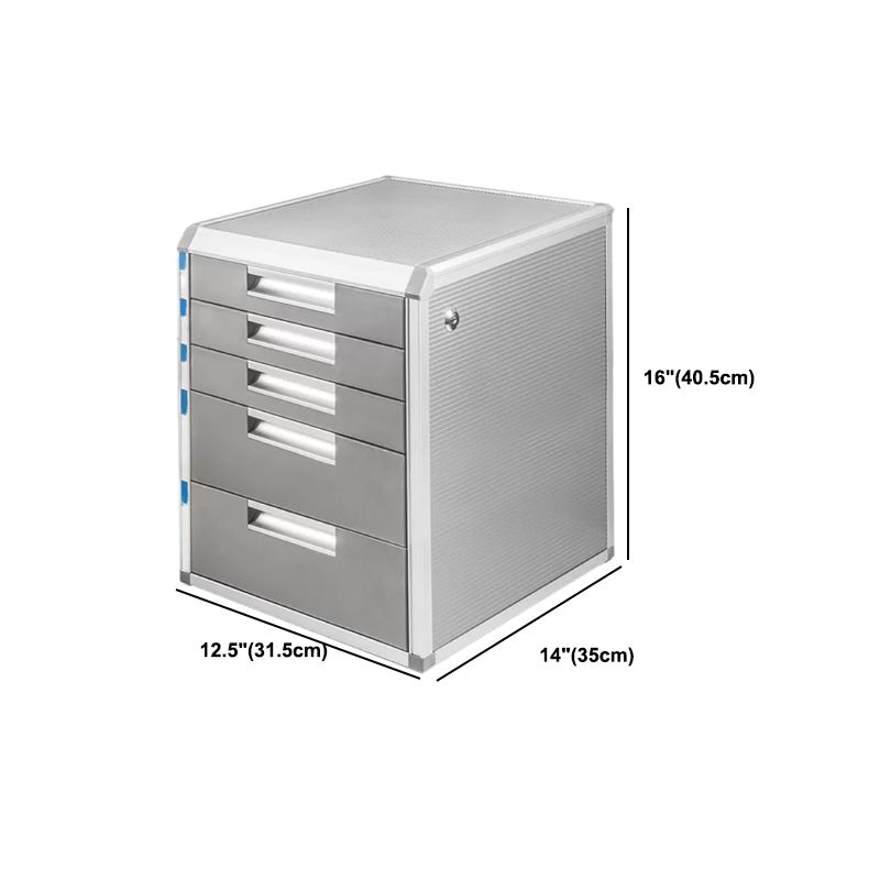 Modern Style Vertical Cabinet Metal Filing Cabinet with Lock and Storage