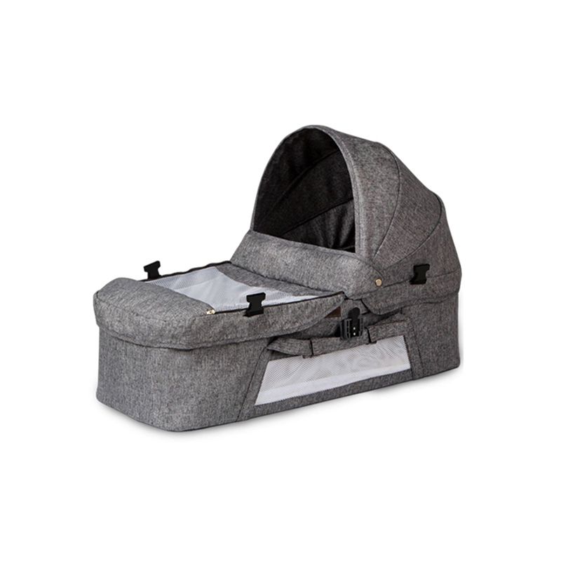 Portable Folding Moses Basket Metal Moses Basket with Bedding for Newborn