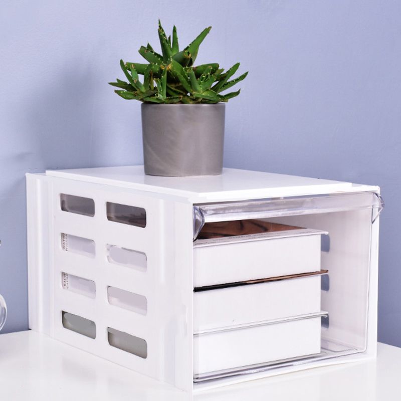 Contemporary Acrylic Cabinet Drawers Filing Cabinet for Office