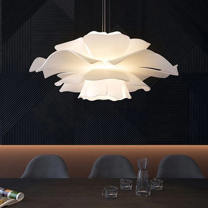 Modern Style Chandelier Household Flower-shaped Hanging Lighting Fixture for Sitting Room