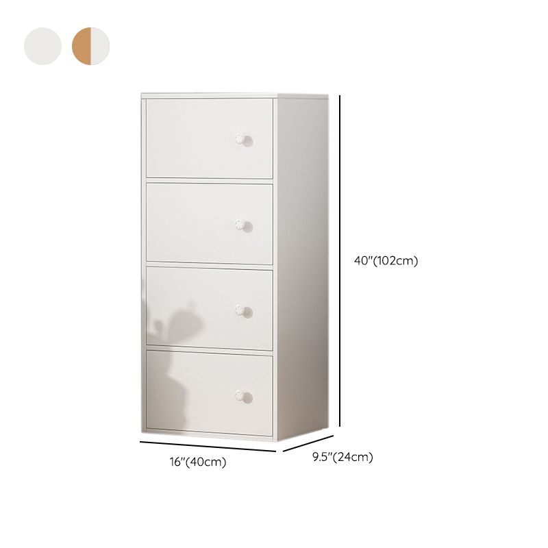 Contemporary Rectangle Accent Cabinet Manufactured Wood Knobs Accent Cabinet