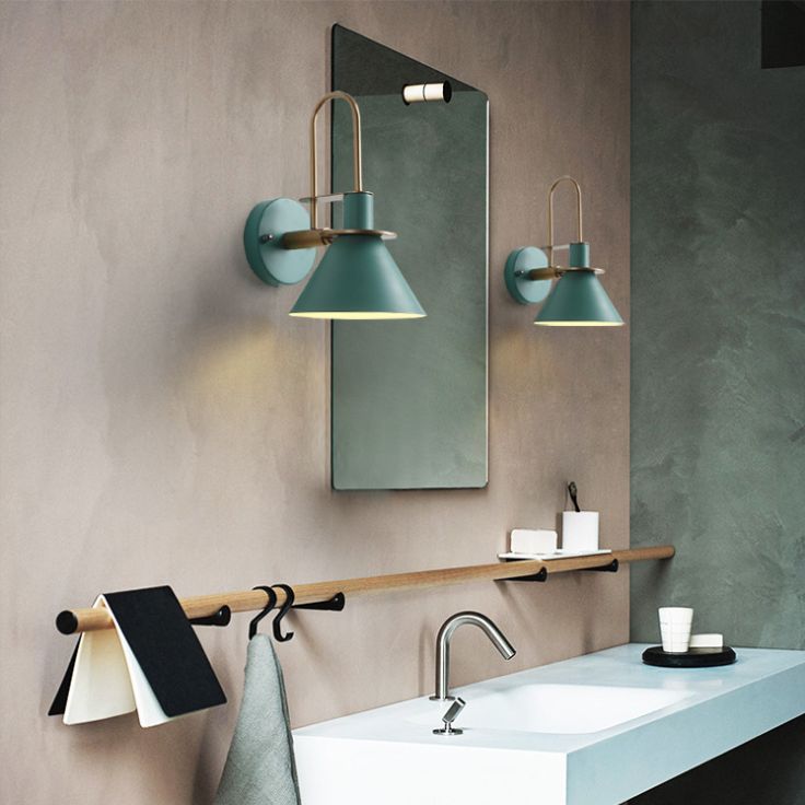 Contemporary Colorful Vanity Light Creative Wall Light Sconce for Washroom