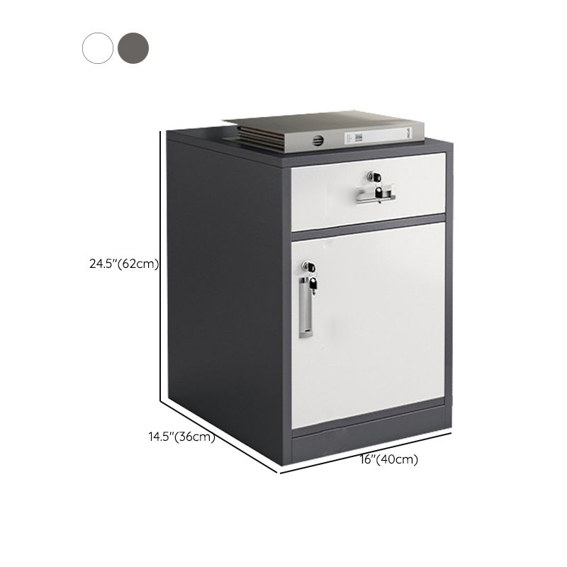 Modern Cabinet Steel Locking Drawers Storage Filing Cabinet for Office