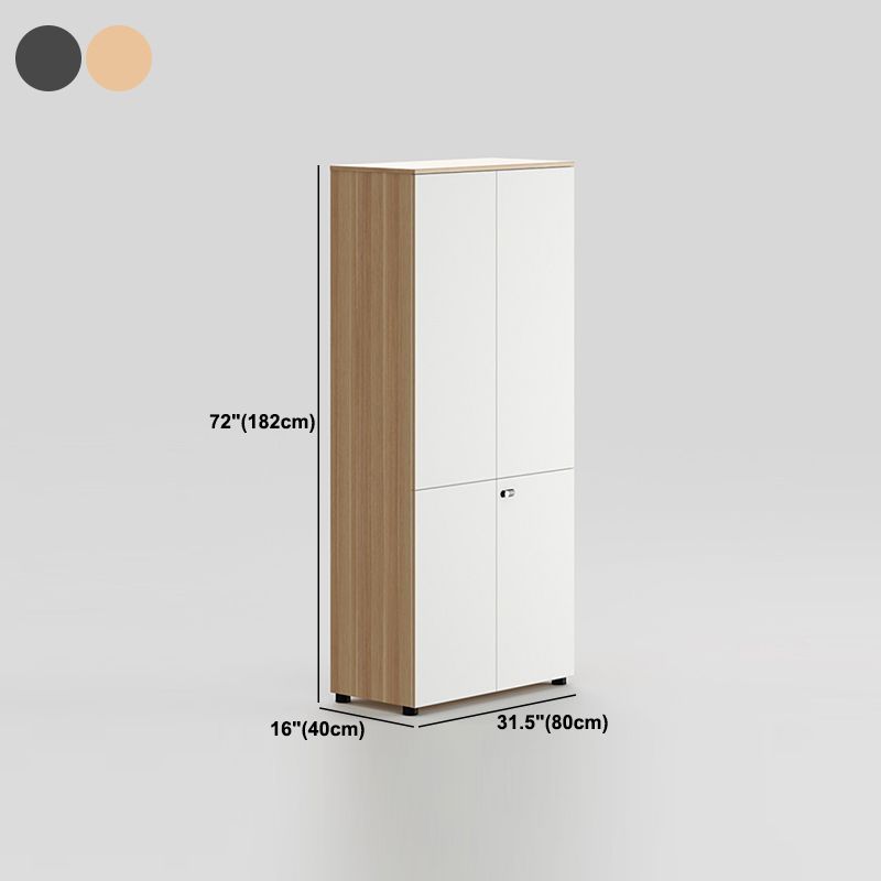 Modern Style Lateral Filing Cabinet Wood Filing Cabinet with Password Lock