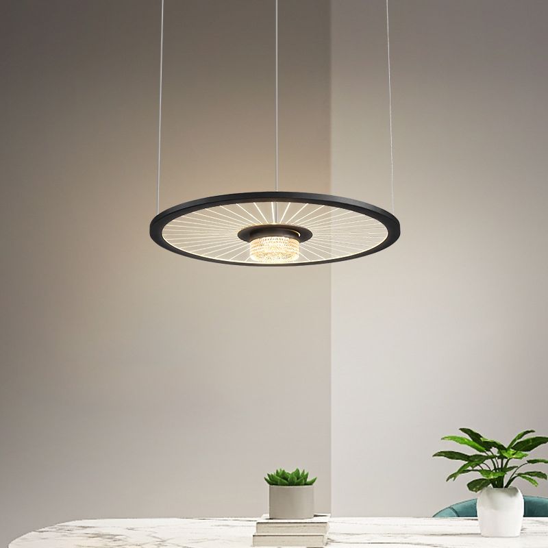 Modern Metal Chandelier Round Shape LED Chandelier Pendant for Living Room