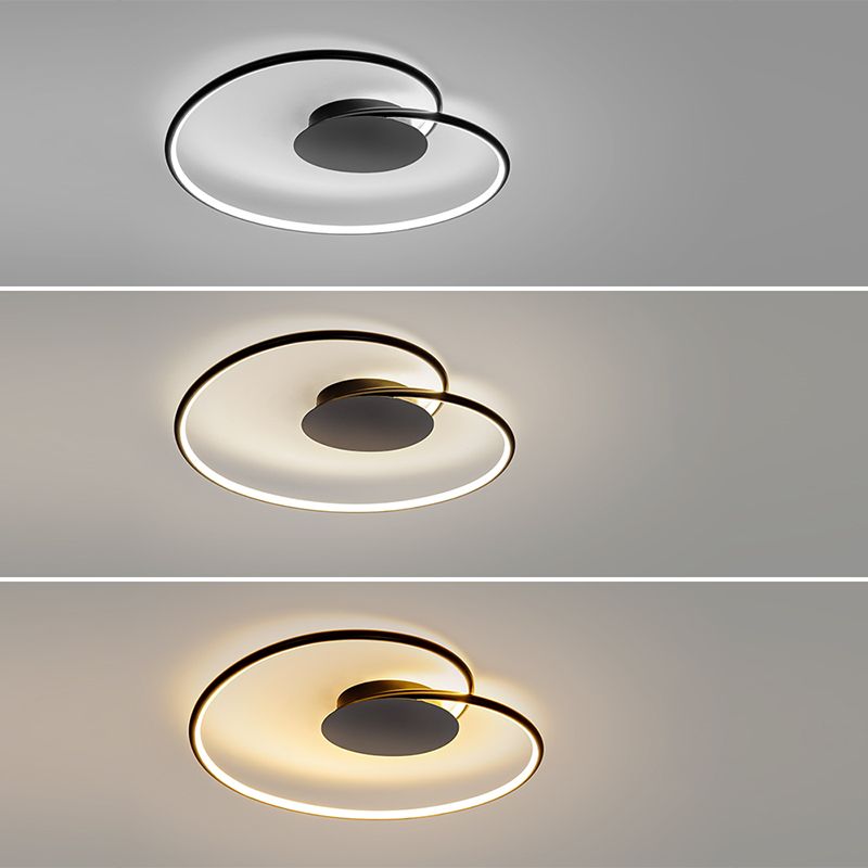 Creatieve eigentijdse inbouwlamp acryl schaduw LED-lamp voor slaapkamer