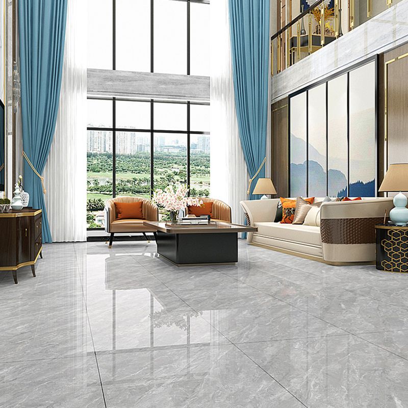 Texture Pattern Indoor Floor Tile Straight Edge Glazed Design Floor Tile