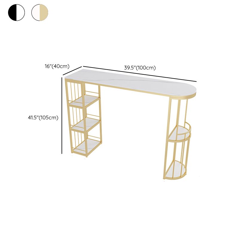 Stone Modem & Contemporary Specialty Pub Bar Table for Living Room