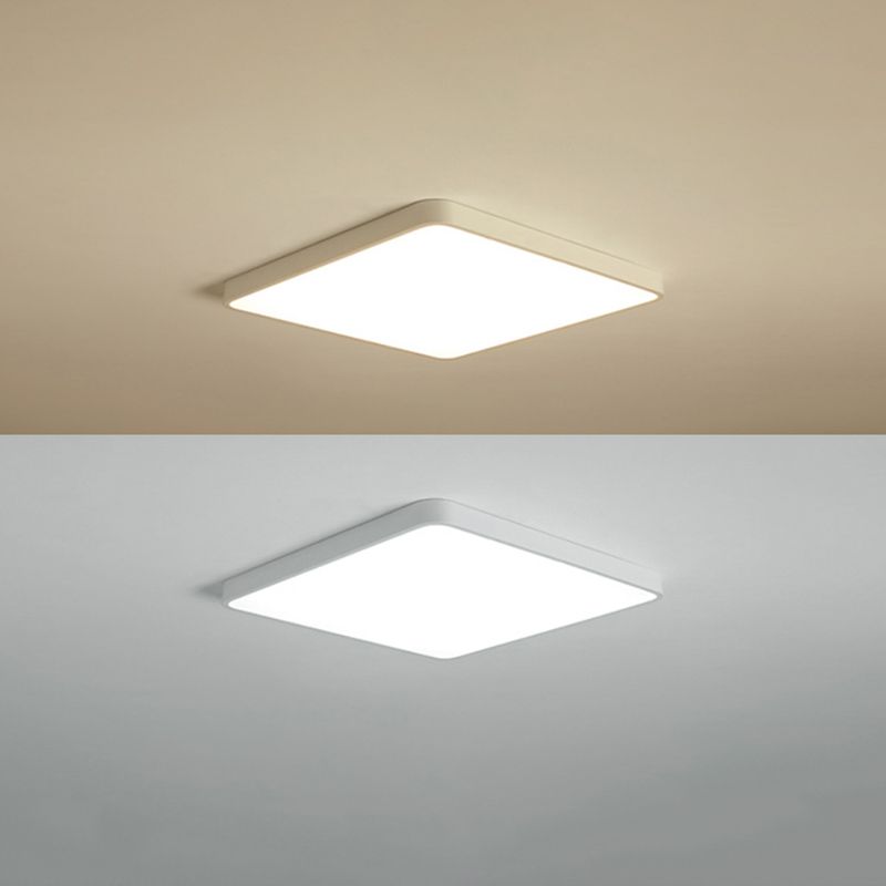 Acrylique Geometric Led Flush Ceiling Lights Modern Style 1-Light Flush Mount Lamps