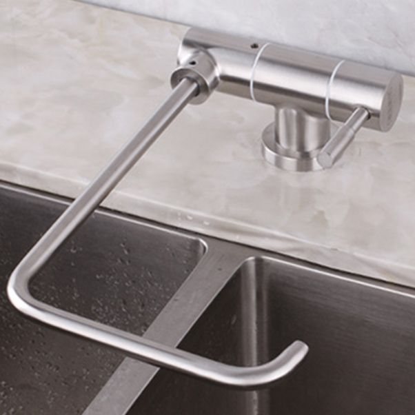 Modern Kitchen Faucet 1-Handle Bar Faucet without Soap Dispenser