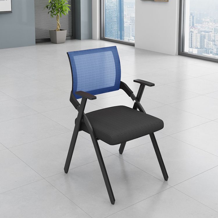 Contemporary Arms Included Conference Chair Mesh-back Chair for Office