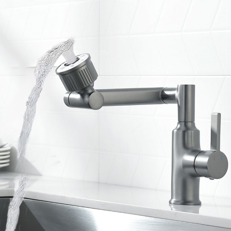 Contemporary Style Faucets One Lever Handles Vessel Sink Faucets