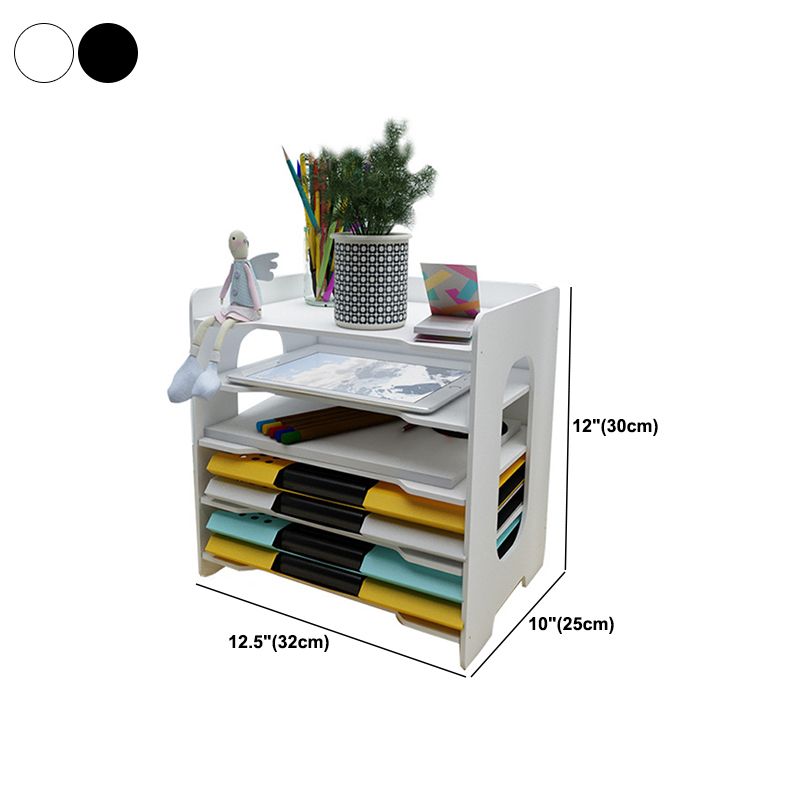 Modern Vertical Filing Cabinet Plastic Filing Cabinet for Home Office